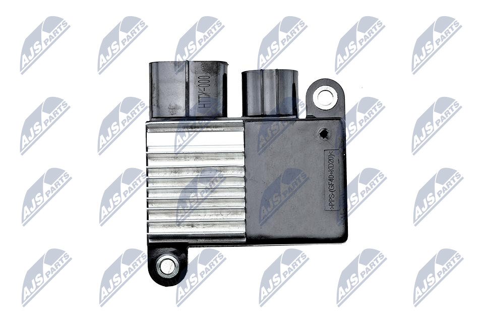 Series resistor, electric motor (radiator fan)