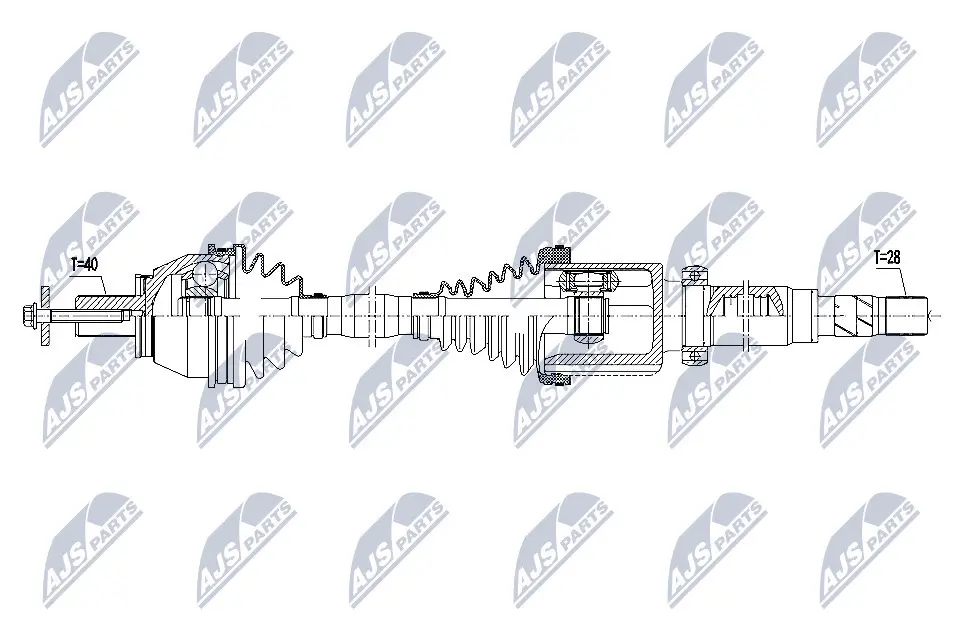 Drive Shaft (NPW-FR-094)