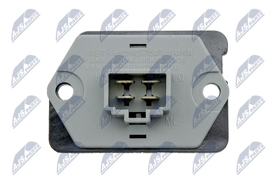 Resistor, interior blower