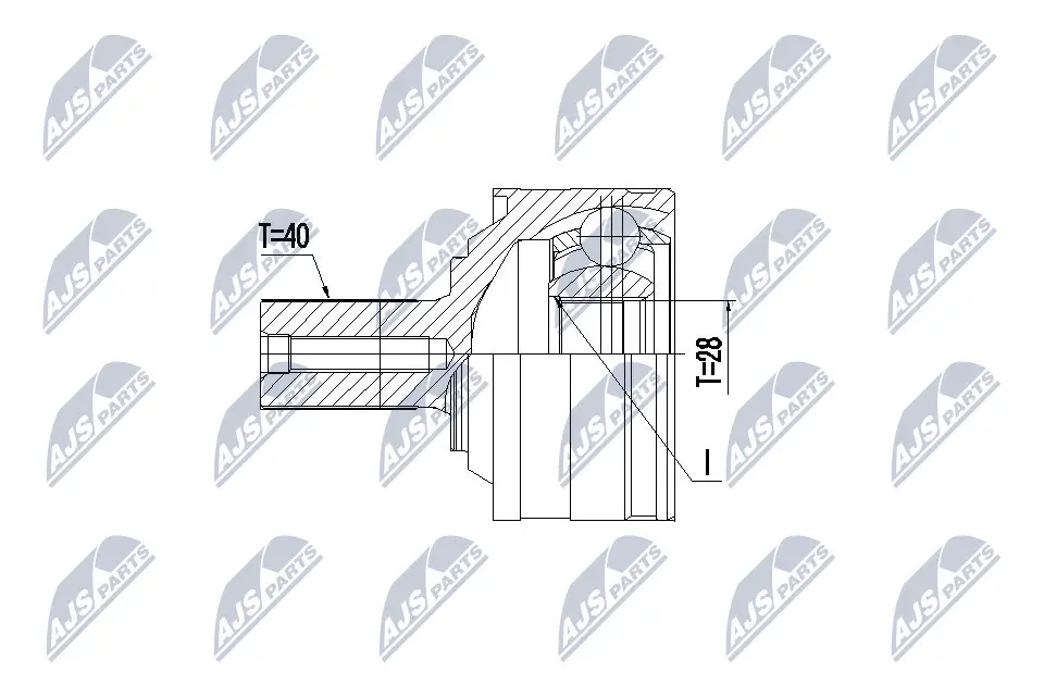 Joint Kit, drive shaft (NPZ-VV-025)