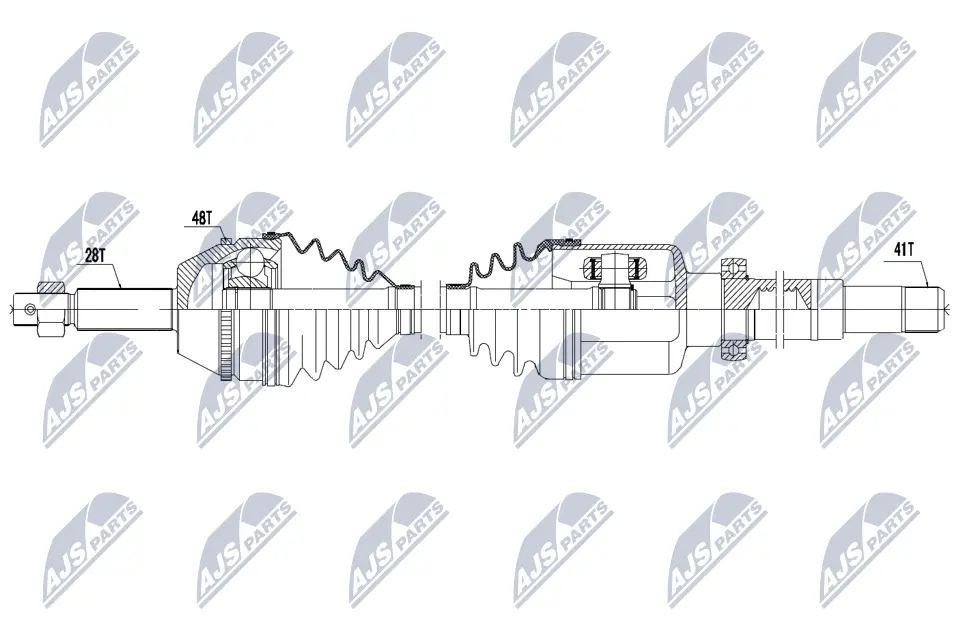 Drive Shaft (NPW-FR-063)