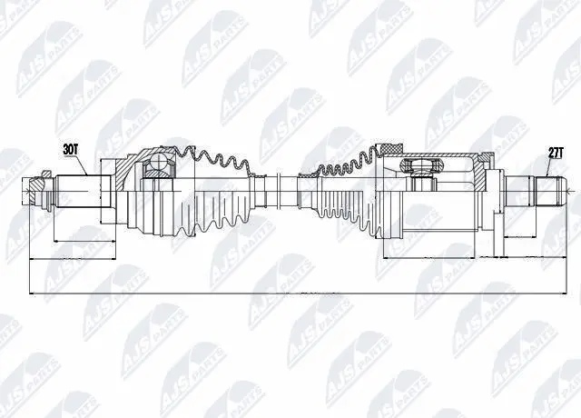 Drive Shaft (NPW-BM-015)