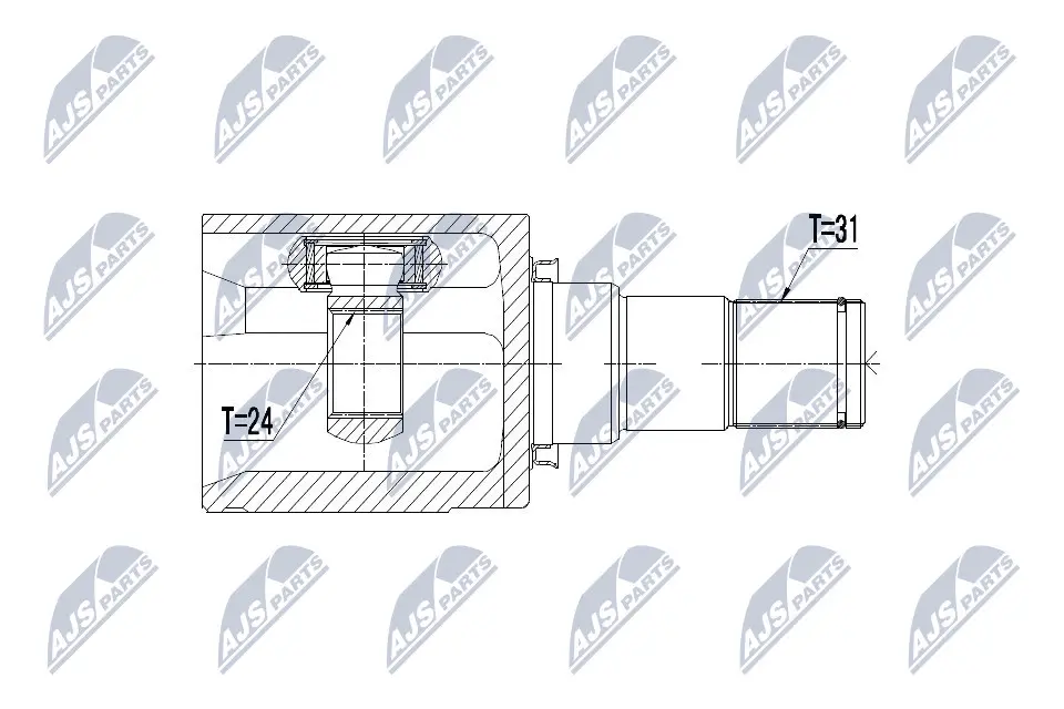 Joint Kit, drive shaft (NPW-MZ-049)