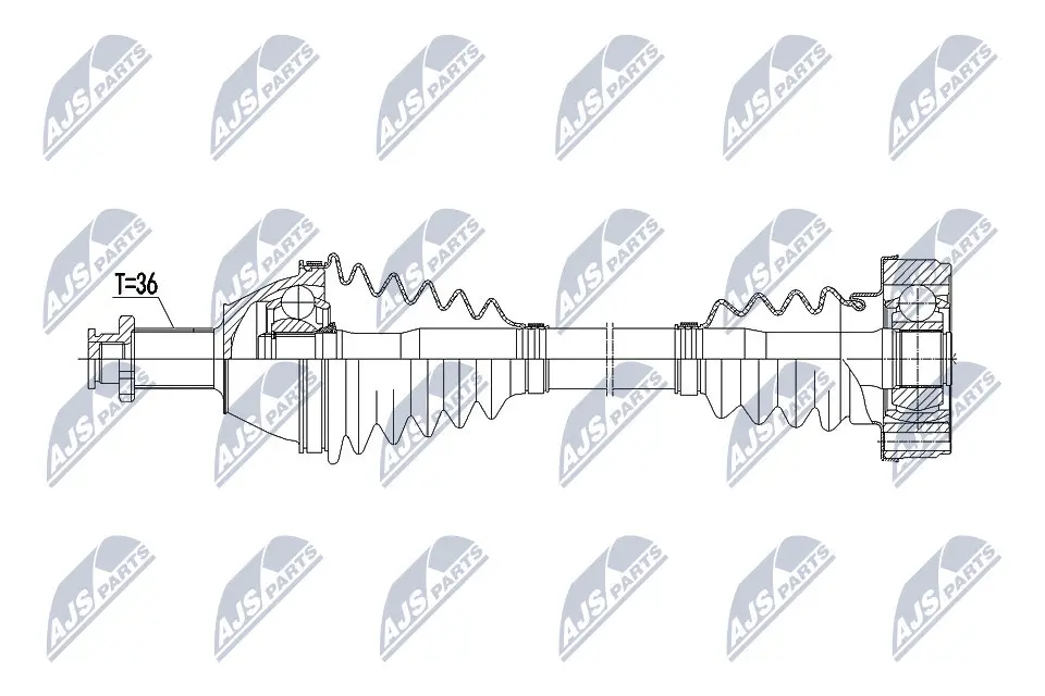 Drive Shaft (NPW-VW-069)