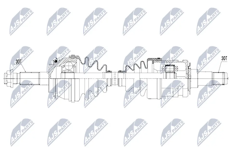 Drive Shaft (NPW-TY-081)