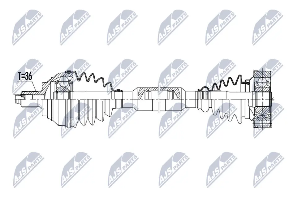 Drive Shaft (NPW-VW-171)