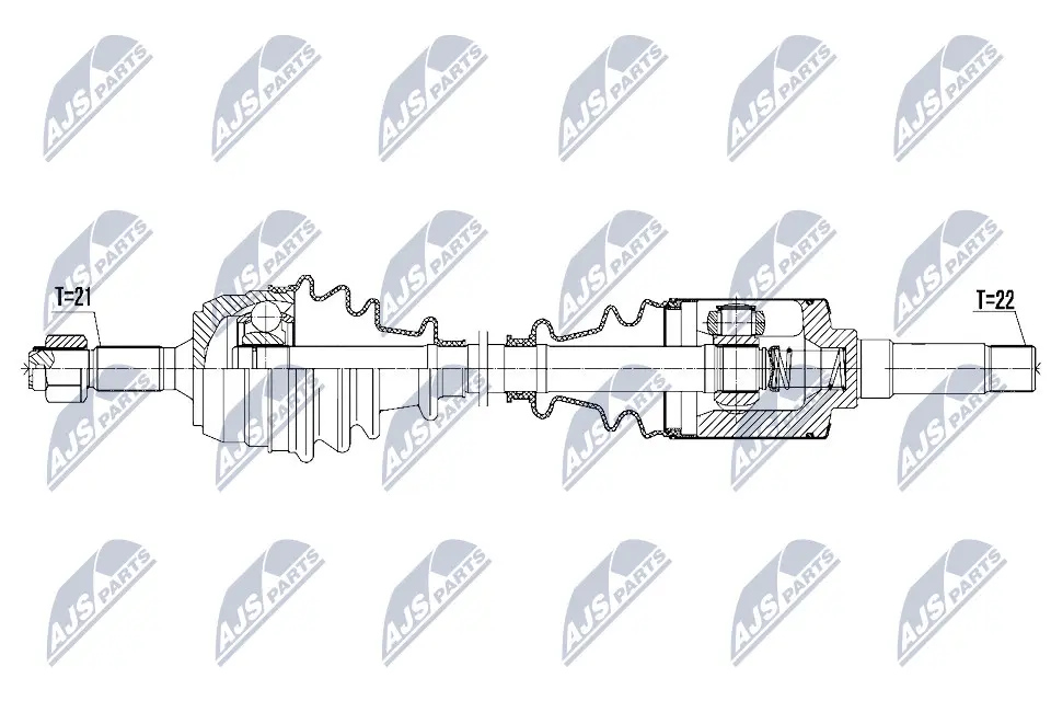 Drive Shaft (NPW-CT-067)
