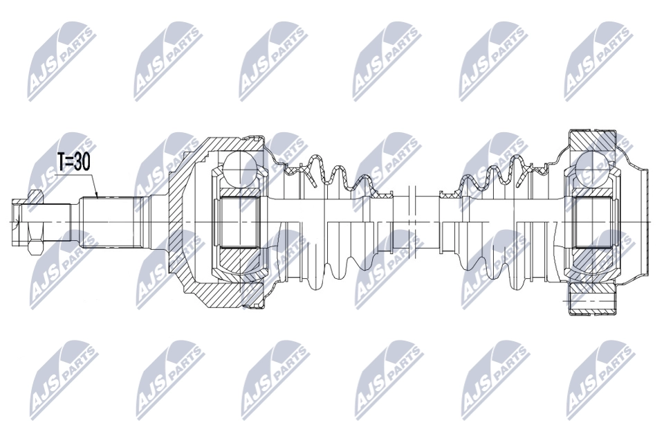 Drive Shaft (NPW-VW-188)
