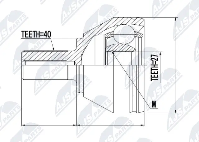 Joint Kit, drive shaft (NPZ-LR-004)