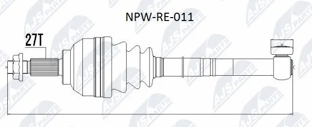 Drive Shaft (NPW-RE-011)