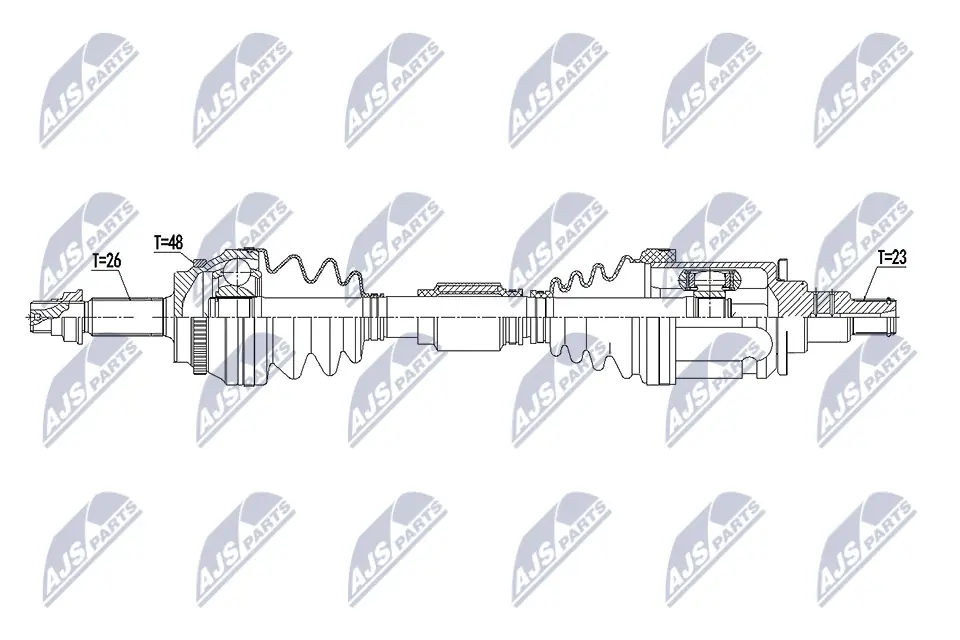 Drive Shaft (NPW-TY-131)