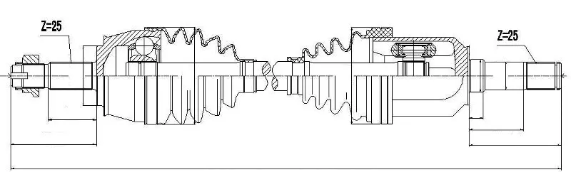Drive Shaft (NPW-AR-006)