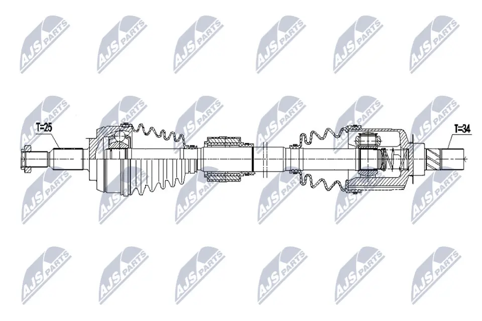 Drive Shaft (NPW-RE-166)