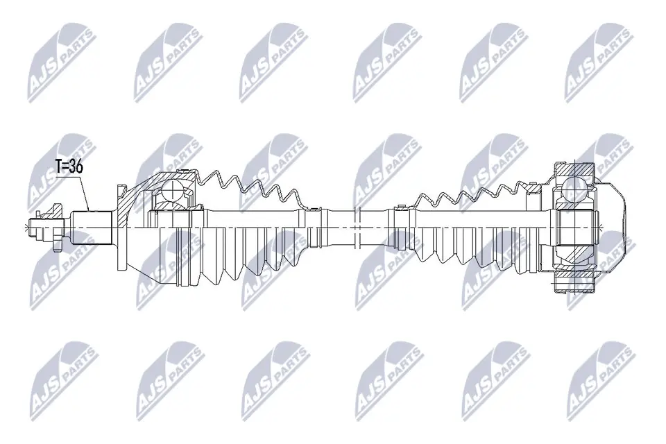 Drive Shaft (NPW-VW-163)