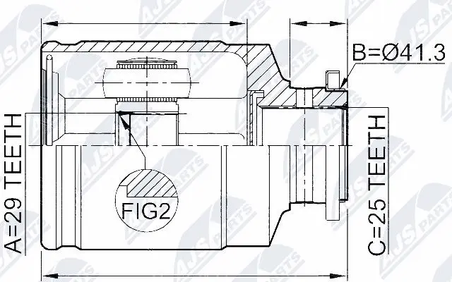 Joint Kit, drive shaft (NPW-SB-011)