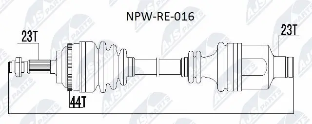 Drive Shaft (NPW-RE-016)