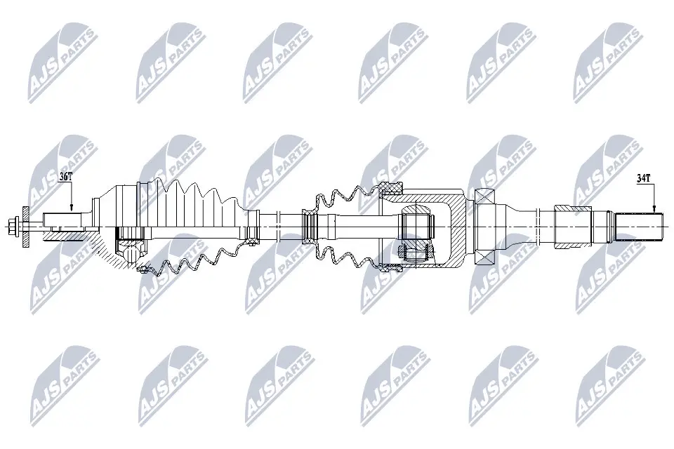 Drive Shaft (NPW-FR-098)