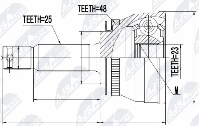 Joint Kit, drive shaft (NPZ-HY-503)