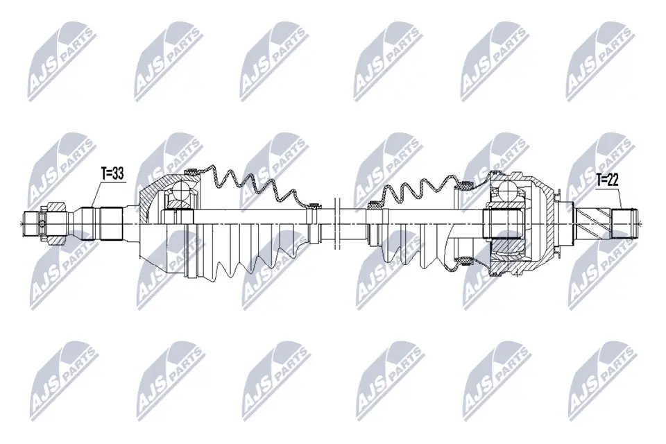 Drive Shaft (NPW-PL-119)