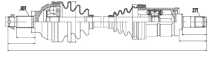 Drive Shaft (NPW-BM-019)