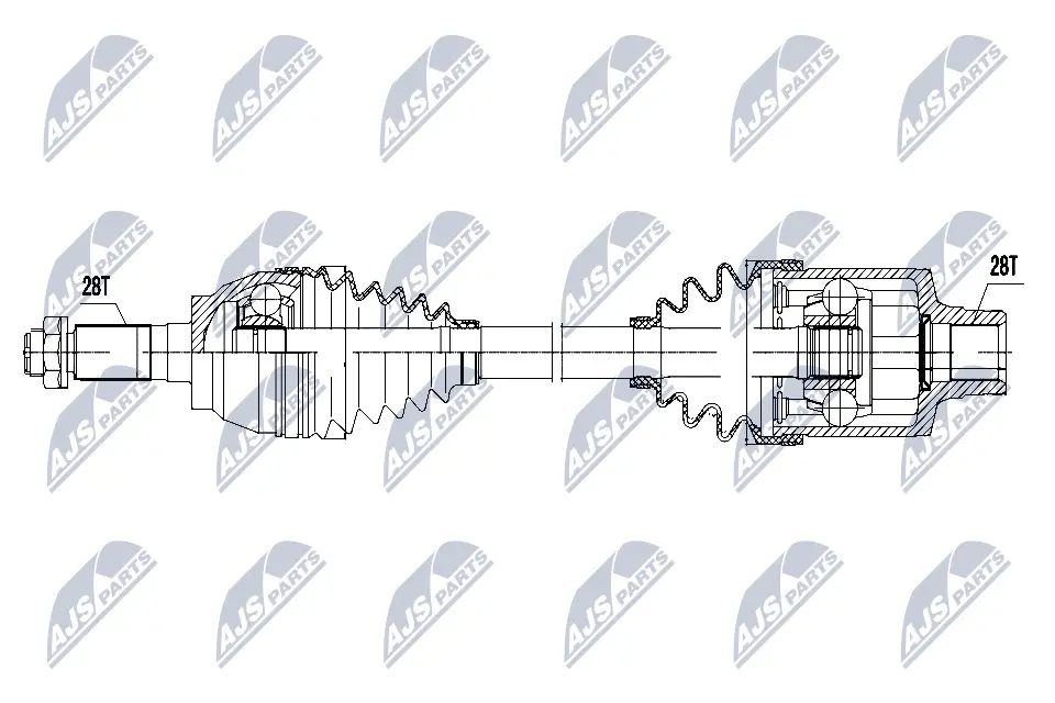 Drive Shaft (NPW-MZ-052)