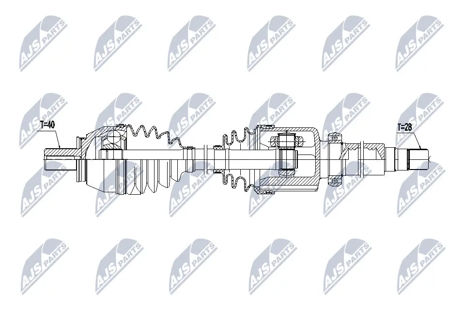 Drive Shaft (NPW-FR-086)