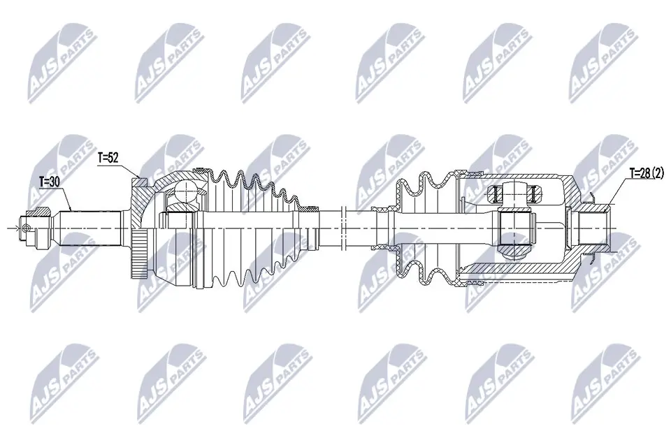 Drive Shaft (NPW-HY-563)
