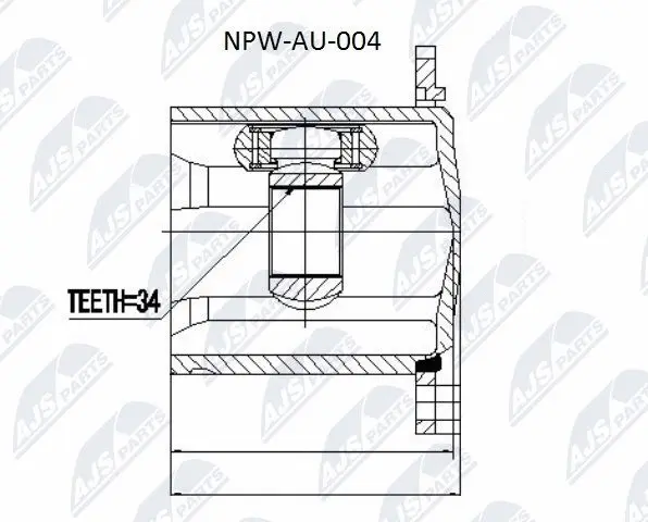 Joint Kit, drive shaft (NPW-AU-004)