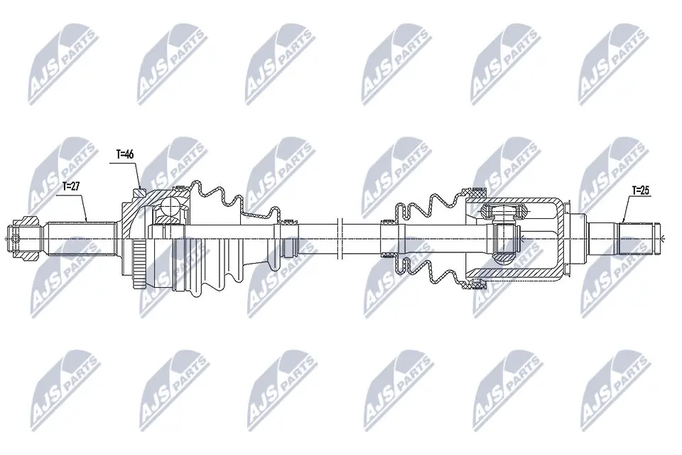 Drive Shaft (NPW-KA-368)