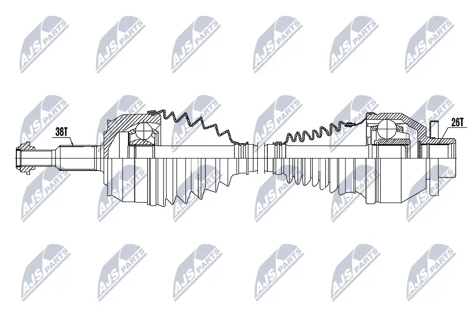 Drive Shaft (NPW-VW-046)
