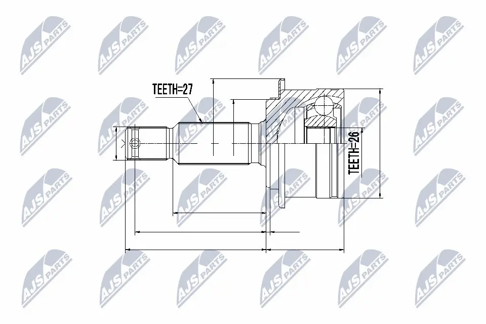 Joint Kit, drive shaft (NPZ-MS-060)
