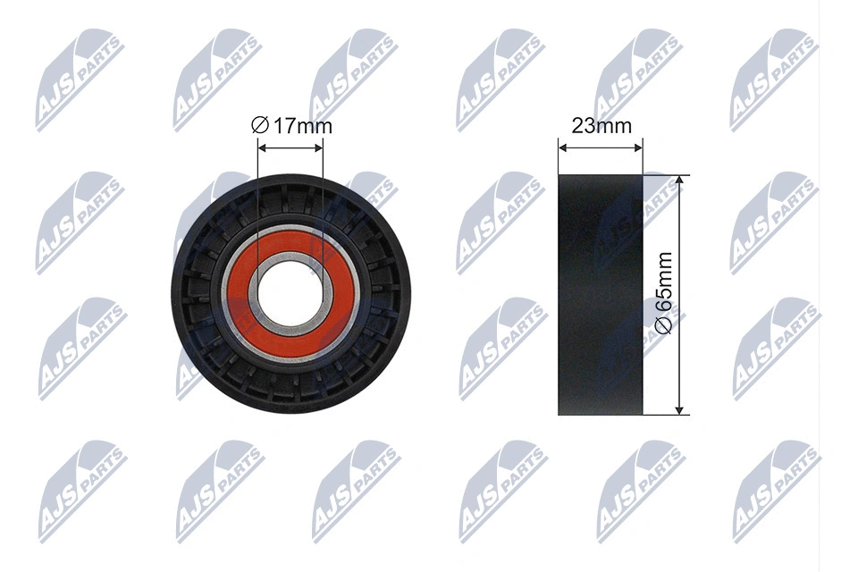 Tensioner Pulley, V-ribbed belt (RNK-FT-021)