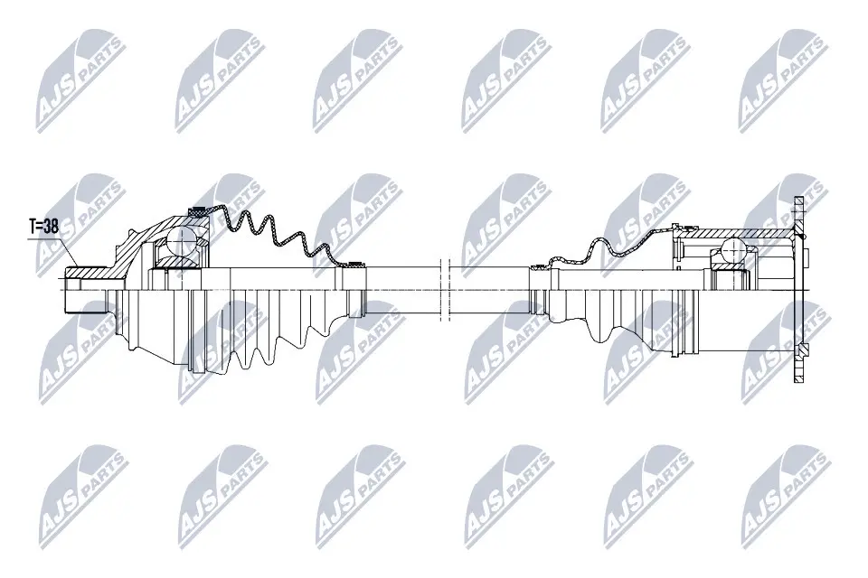 Drive Shaft (NPW-AU-021)
