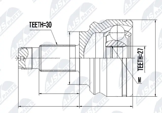 Joint Kit, drive shaft (NPZ-BM-001)