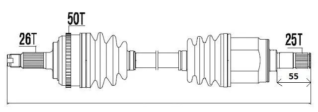 Drive Shaft (NPW-HD-031)