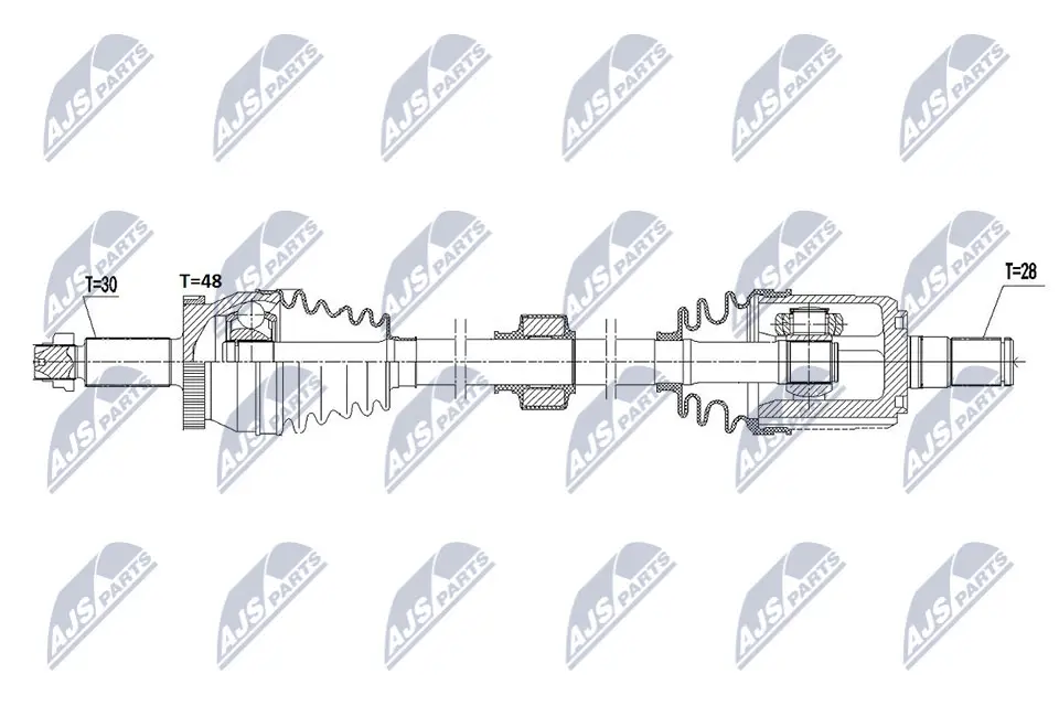 Drive Shaft (NPW-HY-577)