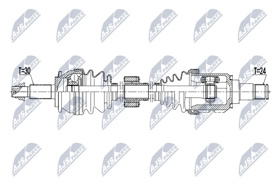 Drive Shaft (NPW-TY-108)