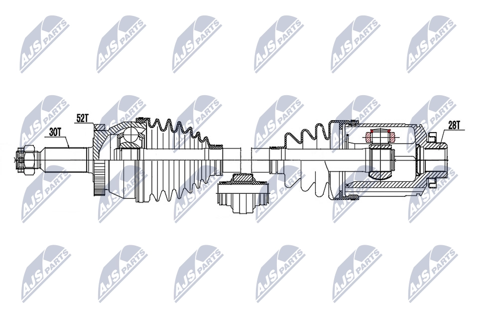 Drive Shaft (NPW-HY-599)