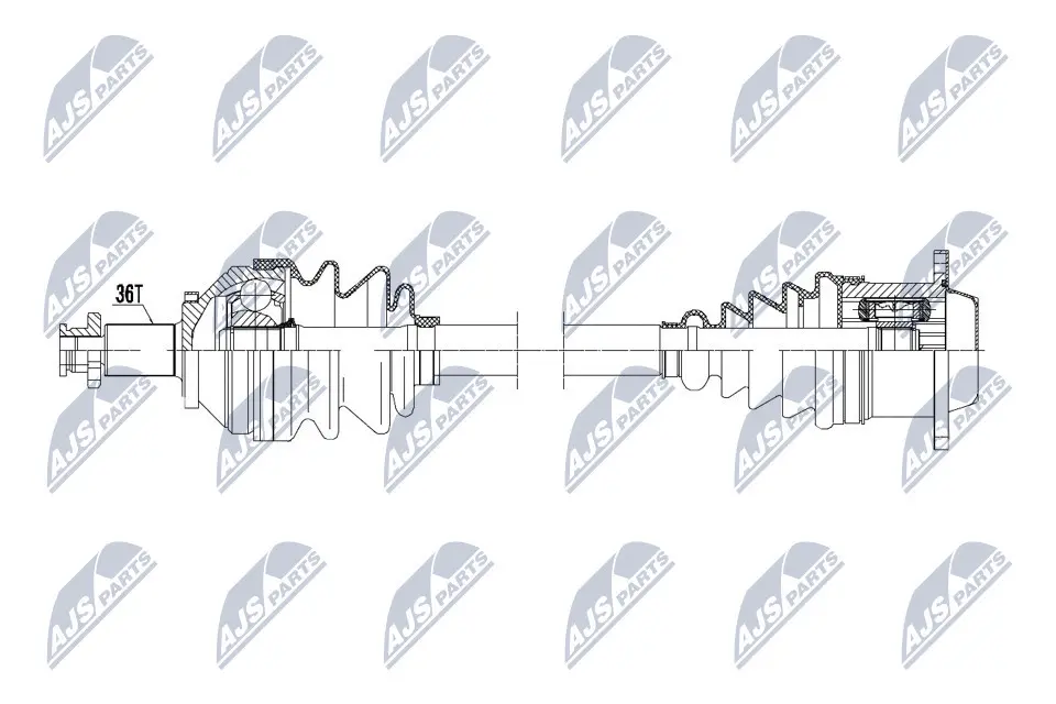 Drive Shaft (NPW-VW-145)