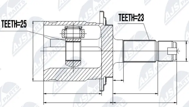 Joint Kit, drive shaft (NPZ-HD-046)