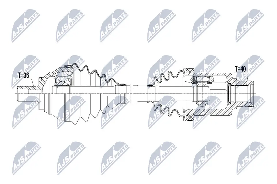 Drive Shaft (NPW-VW-127)