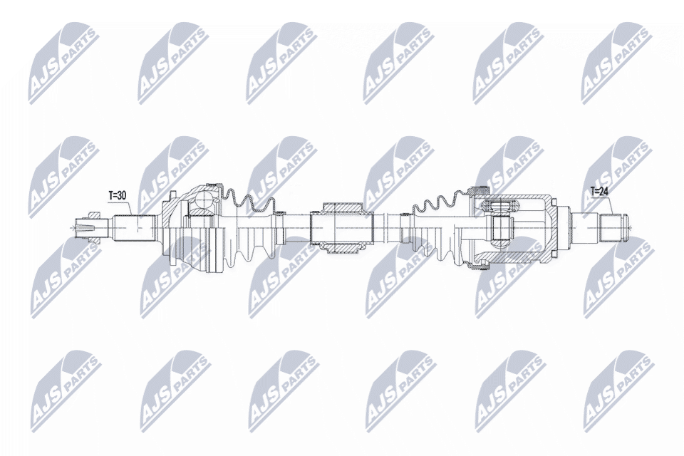 Drive Shaft (NPW-TY-187)