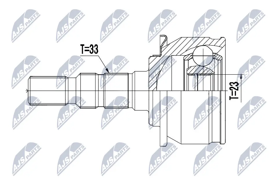 Joint Kit, drive shaft (NPZ-PL-039)
