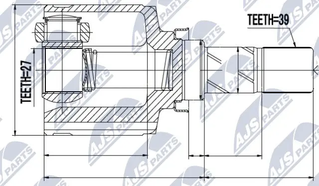 Joint Kit, drive shaft (NPW-RE-043)