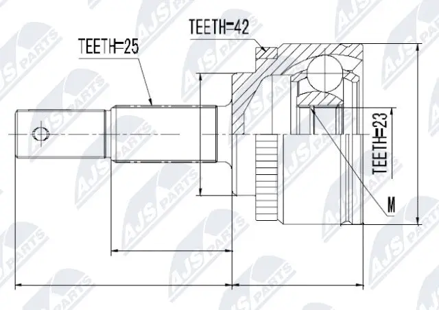 Joint Kit, drive shaft (NPZ-NS-068)