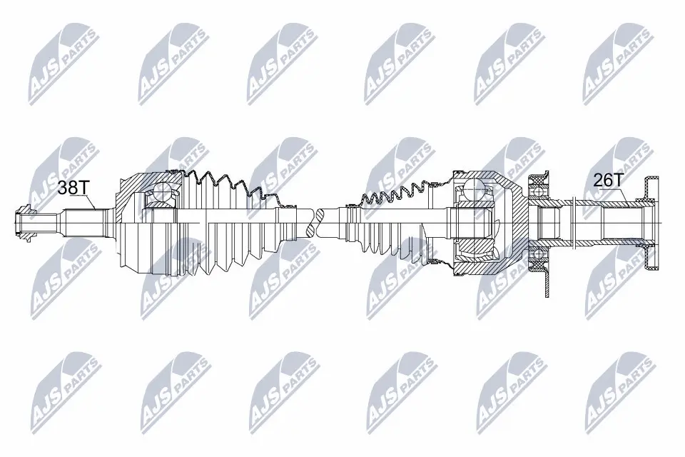 Drive Shaft (NPW-VW-103)