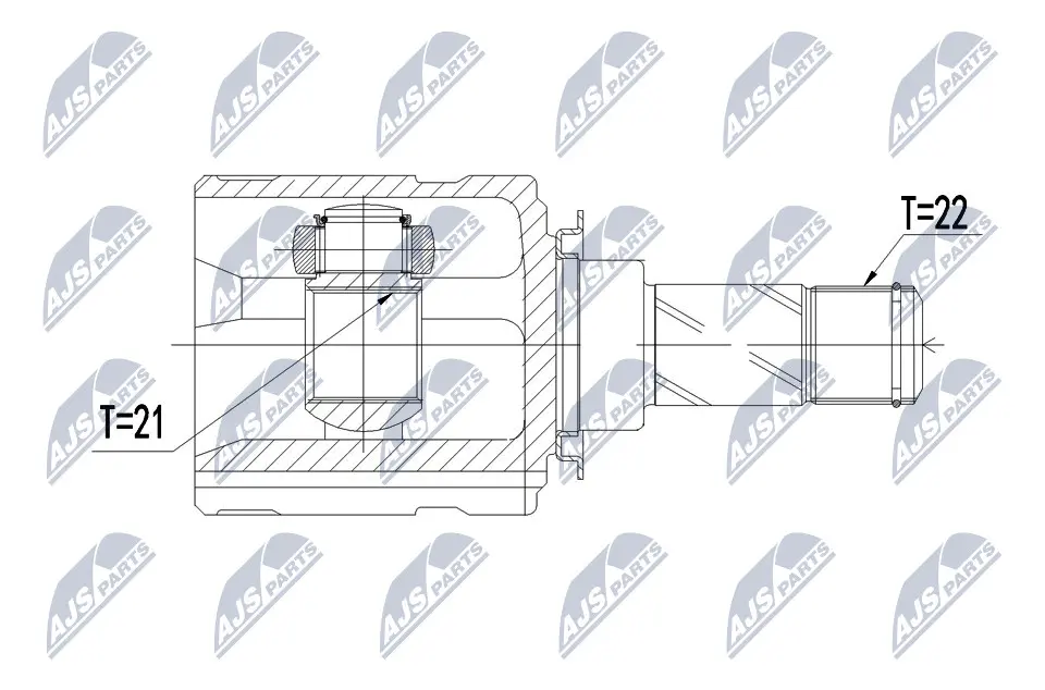 Joint Kit, drive shaft (NPW-PL-064)