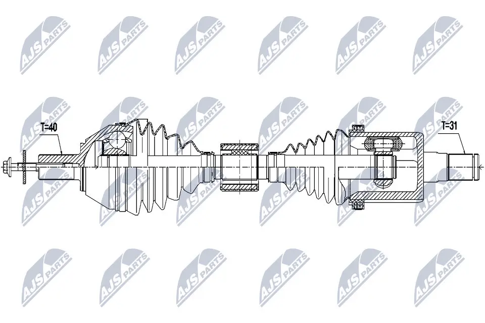 Drive Shaft (NPW-VV-115)