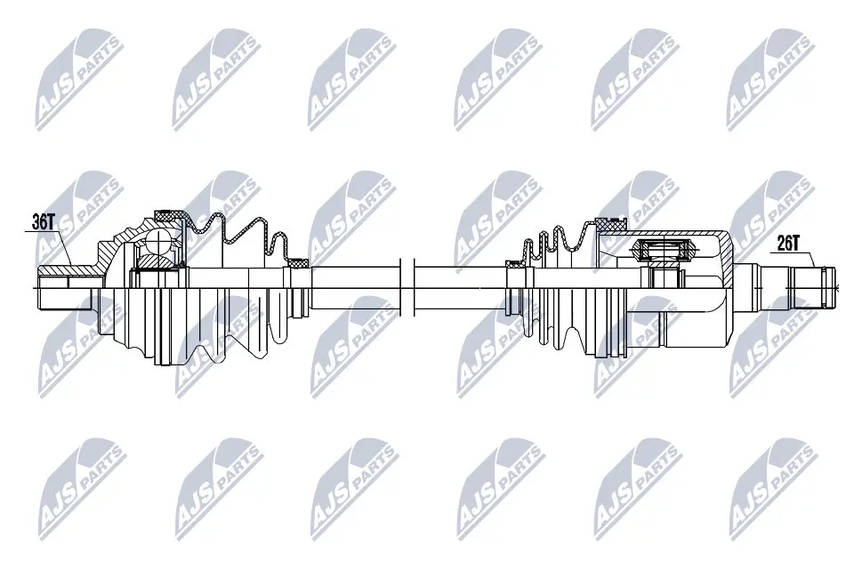 Drive Shaft (NPW-VW-052)