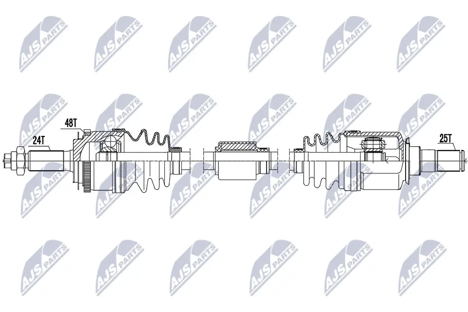 Drive Shaft (NPW-HY-587)